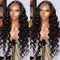 180% Density Full 4x4 Transparent Lace Front Loose Wave Human Hair Wig