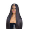 U Part Wig Straight Hair Human Hair Wigs For Black Women Brazilian