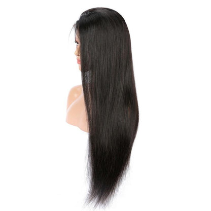 Straight Hair 13x6 Transparent Lace Frontal Brazilian Human Hair Wigs