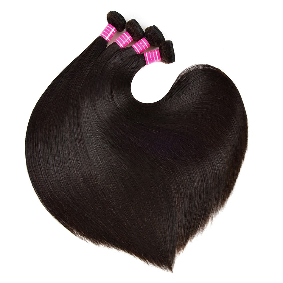 Wholesale 5/6/10/12 Bundles Brazilian Straight Hair 10A Grade Human Ha